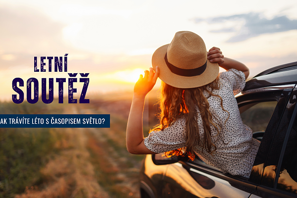 Letní soutěž: Vyfoťte, jak si užíváte léto s časopisem SVĚTLO, a vyhrajte roční předplatné