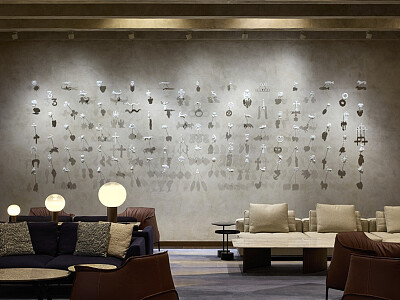 Lobby, umělecké dílo Martin Janecký