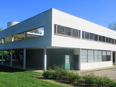 Le Corbusier: Vila Savoye,  Poissy, 1928–1931 (foto: Vladimír Šlapeta)
