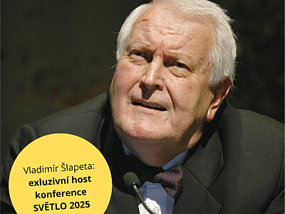 Vladimír Šlapeta bude exkluzivním hostem konference Světlo 2025. 