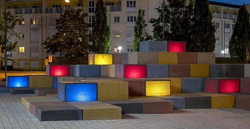 Urban Star Sculpture, Augsburg, Germany