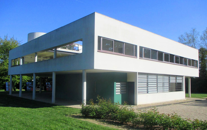 Le Corbusier: Vila Savoye,  Poissy, 1928–1931 (foto: Vladimír Šlapeta)